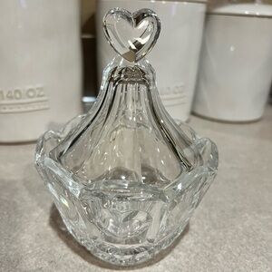 Crystal candy dish